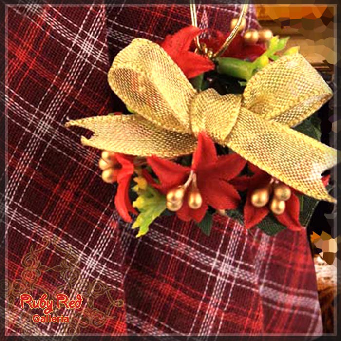 Christmas Outfit for 11.5" Bleuette Doll (EC0012A)