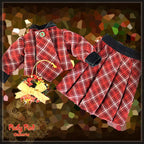 Christmas Outfit for 11.5" Bleuette Doll (EC0012A)