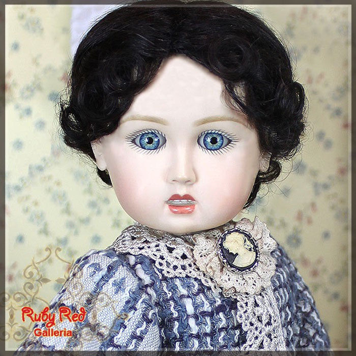 Full Coat Set & Wig for 11.5" Bleuette Cloth set (EC0014A)