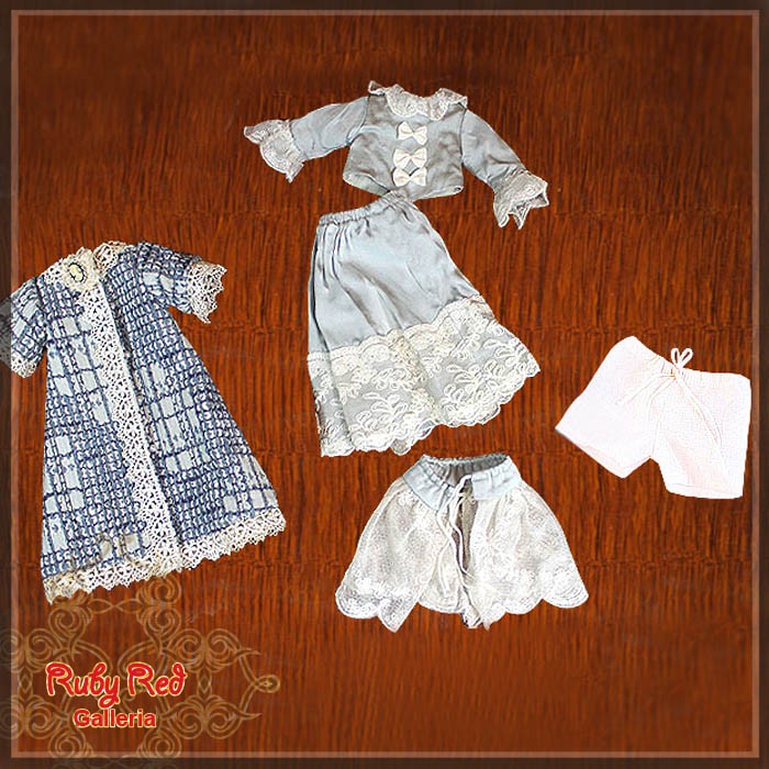 Coat & Dress Set for 11.5" Bleuette Doll (EC0015B)