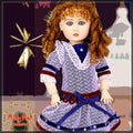 National USA Day Dress for 11.5" Bleuette Dolls (EC0018B)