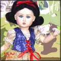 Classic Princess Dress for 11.5" Bleuette Doll (EC0020B)