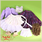 Gracious Amethyst Outfit & Wig for 11.5" Doll (EC0021A)