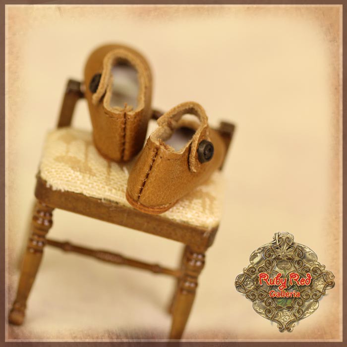 Real Leather Maryjane for 8" Dolls (HH0002B)