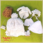 Charity Bazaar Outfit & Wig for 11.5" Bleuette Doll (EC0022A)