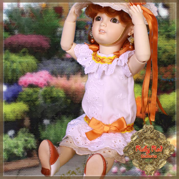 Kiss the Sun! Outfit & Wig for 11.5" Bleuette Doll (EC0024A)