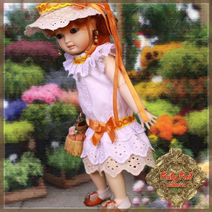 Kiss the Sun! Outfit & Wig for 11.5" Bleuette Doll (EC0024A)