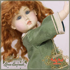 Green Emerald Outfit & Wig Bleuette Doll (EC0027A)