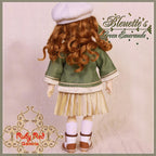 Green Emerald Outfit for 11.5" Bleuette Doll (EC0027B)