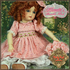 Amiable Pink Outfit & Wig for 11.5" Bleuette Doll (EC0028A)