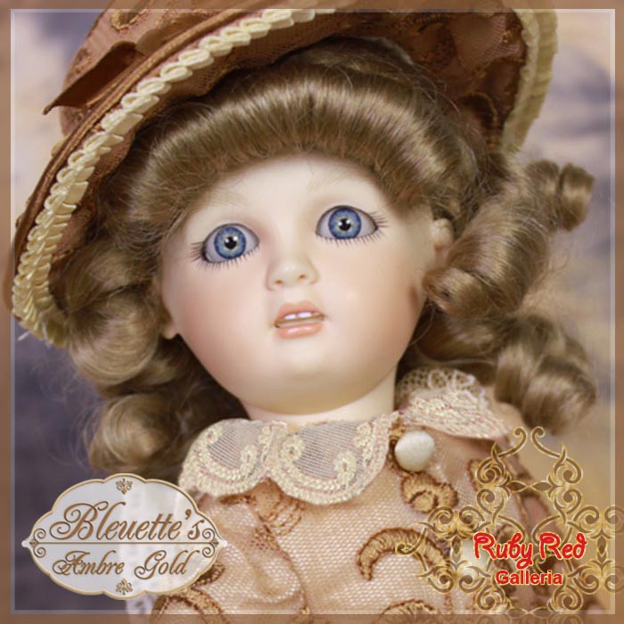 Ambre Gold Outfit & Wig for 11.5" Bleuette Doll (EC0029A)