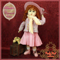 Classical Love Outfit & Wig for 11.5" Bleuette Doll (EC0030A)