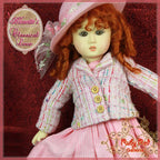 Classical Love Outfit & Wig for 11.5" Bleuette Doll (EC0030A)