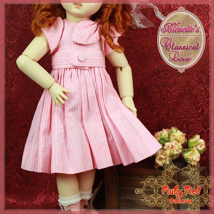 Classical Love Outfit & Wig for 11.5" Bleuette Doll (EC0030A)