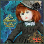 The Ray of Malachite Outfit & Wig for 11.5" Bleuette Doll (EC0031A)
