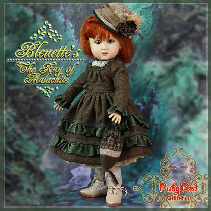 The Ray of Malachite Outfit for 11.5" Bleuette Doll (EC0031B)