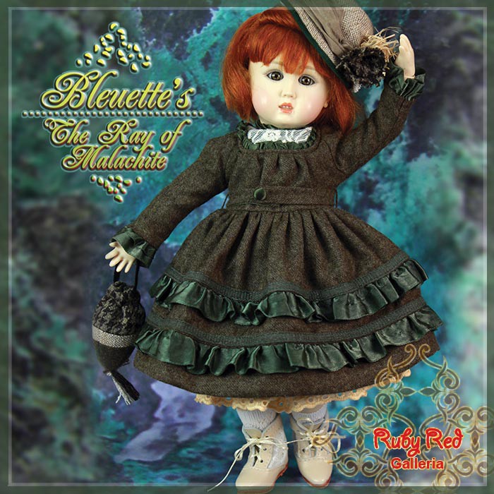 The Ray of Malachite Outfit for 11.5" Bleuette Doll (EC0031B)