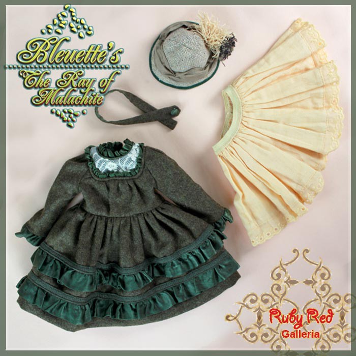 The Ray of Malachite Basic Outfit for 11.5" Bleuette Doll (EC0031C)