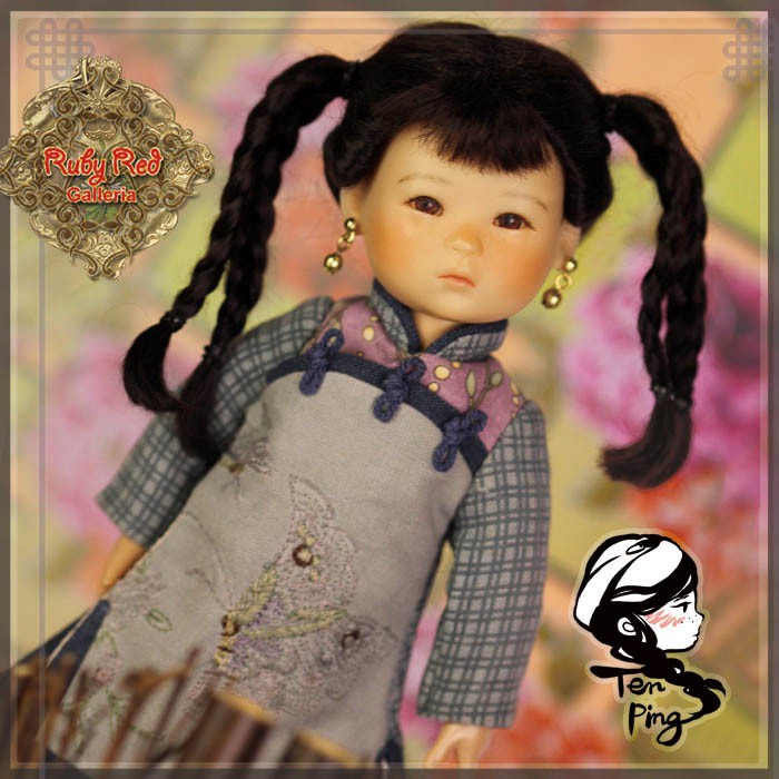 8" Ten Ping Winter Outfit - Dress style (HC0008A)