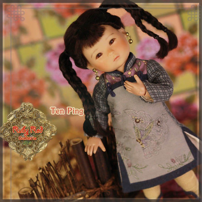 8" Ten Ping Winter Outfit - Dress style (HC0008A)