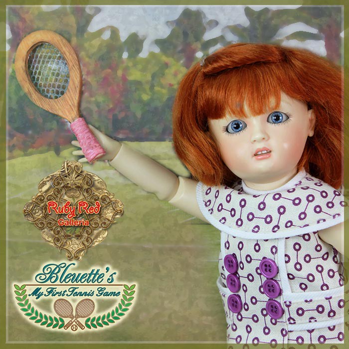 Tennis Gutfit for 11.5" Bleuette Doll (EC0032B)