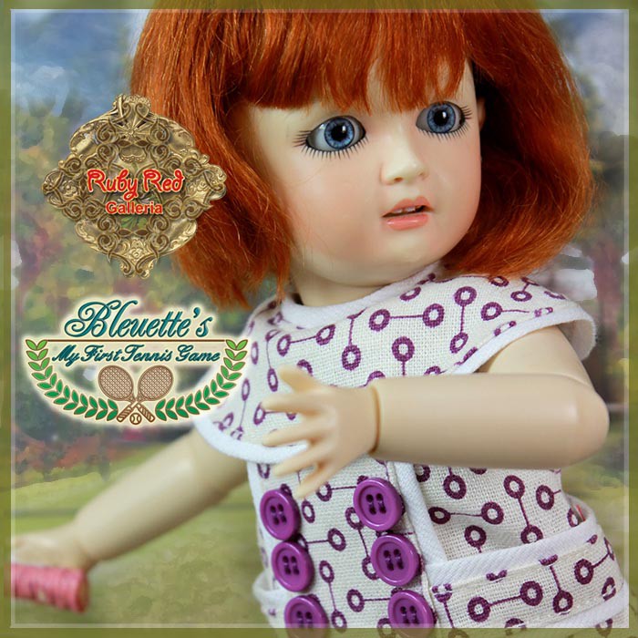 Tennis Gutfit for 11.5" Bleuette Doll (EC0032B)