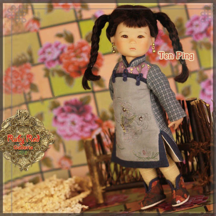 8" Ten Ping Winter Outfit - Dress style (HC0008A)