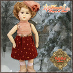 Snow Day Outfit & Wig for 11.5" Bleuette Doll Cloth (EC0033A)