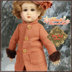 Snow Day Outfit & Wig for 11.5" Bleuette Doll Cloth (EC0033A)