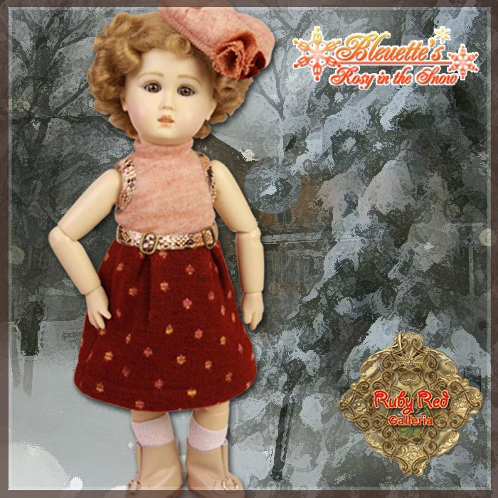 Snow Day Outfit for 11.5" Bleuette Doll (EC0033B)