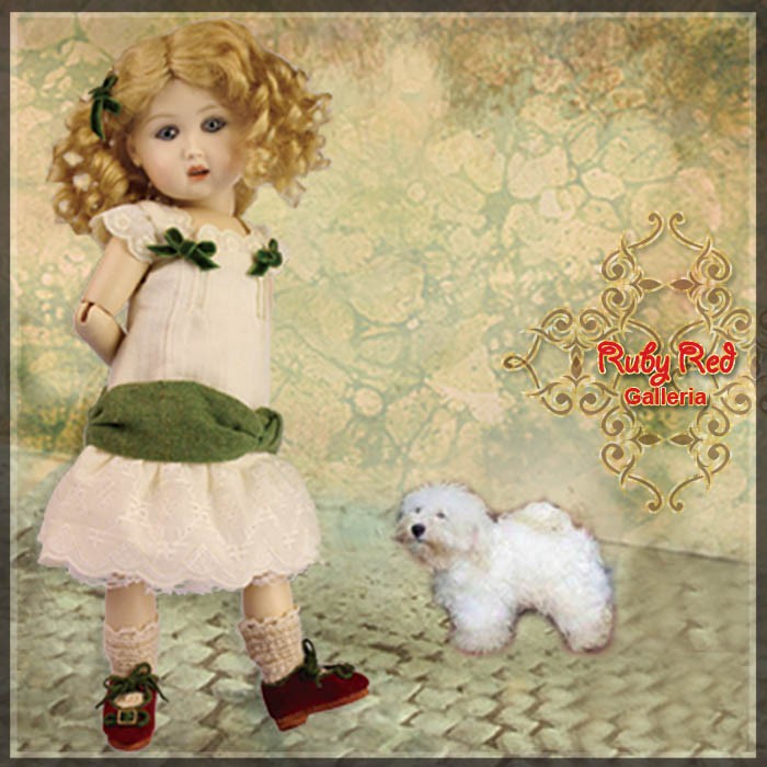 Hello Summer! Outfit & Wig for 11.5" Bleuette Doll (EC0036A)