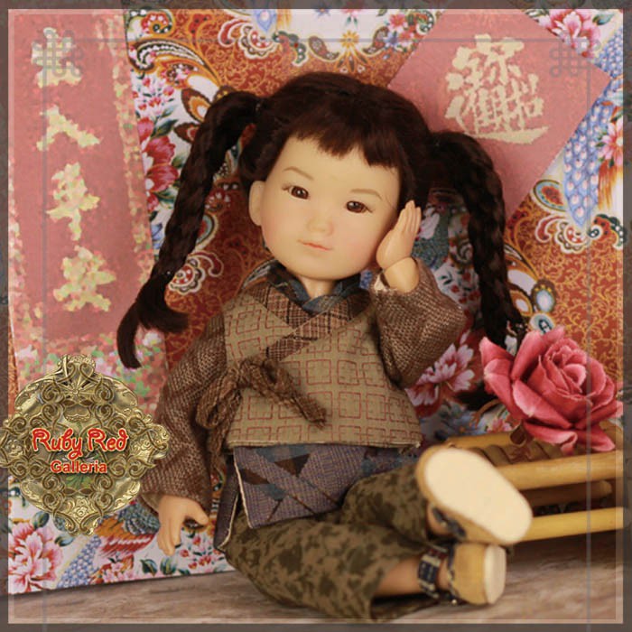 8" Ten Ping Winter Outfit - Pants style (HC0009A)