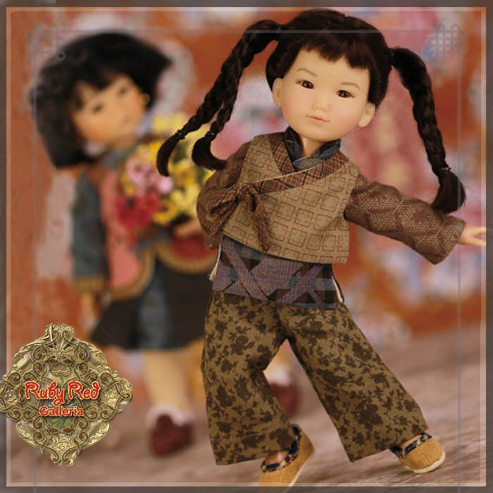 8" Ten Ping Winter Outfit - Pants style (HC0009A)