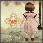 Burgundy Joy Outfit for 11.5" Bleuette Doll (EC0037B)