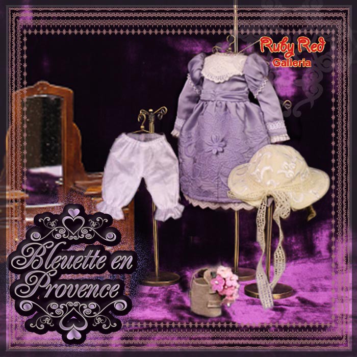 Bleuette en Provence Outfit for 11.5" Bleuette Doll (EC0038B)