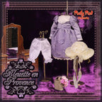 Bleuette en Provence Outfit for 11.5" Bleuette Doll (EC0038B)