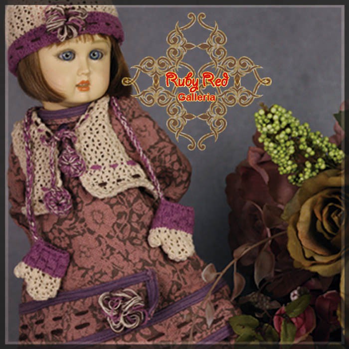 Calm and Passion Outfit & Wig for 11.5" Bleuette Doll (EC0040A)