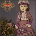 Calm and Passion Outfit & Wig for 11.5" Bleuette Doll (EC0040A)