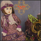 Calm and Passion Outfit & Wig for 11.5" Bleuette Doll (EC0040A)