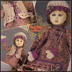 Calm and Passion Outfit for 11.5" Bleuette Doll (EC0040B)