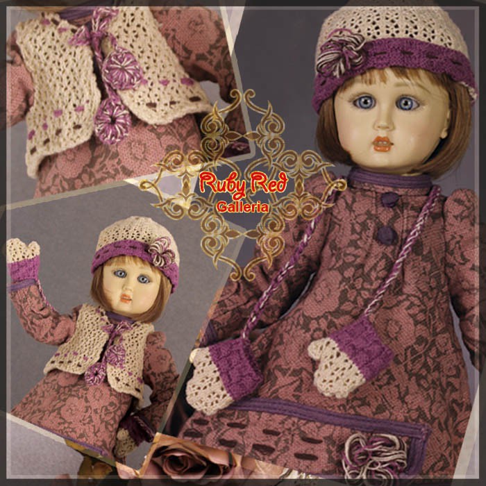 Calm and Passion Outfit for 11.5" Bleuette Doll (EC0040B)