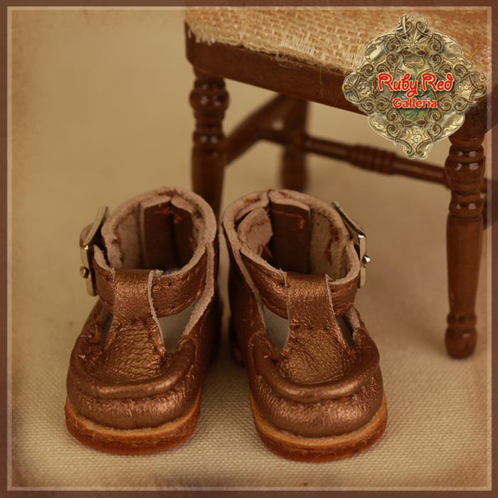 Real Leather Shoes for 8'' Dolls (HH0003A)