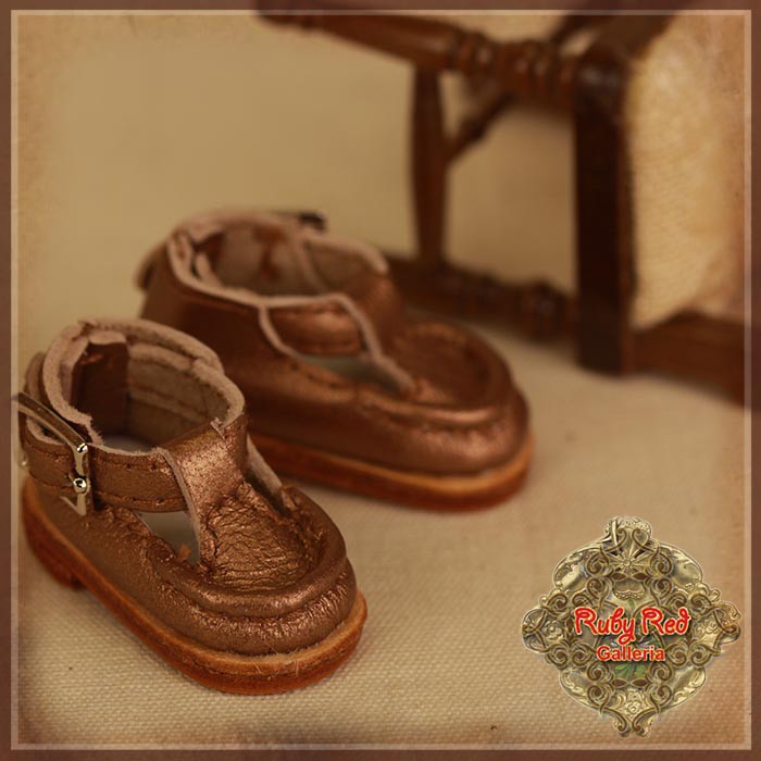 Real Leather Shoes for 8'' Dolls (HH0003A)