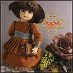 Winter Holiday for 11.5" Bleuette Doll (EC0041B)