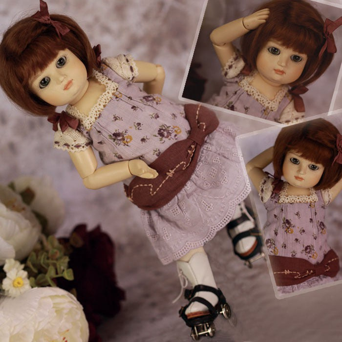 Energetic Enfant Outfit & Wig for 11.5" Bleuette Doll (EC0042A)