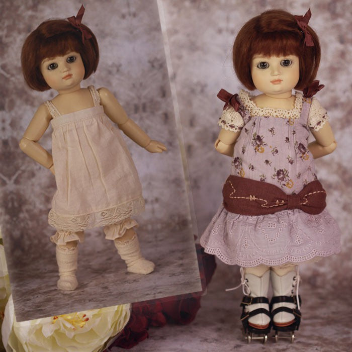 Energetic Enfant Outfit & Wig for 11.5" Bleuette Doll (EC0042A)