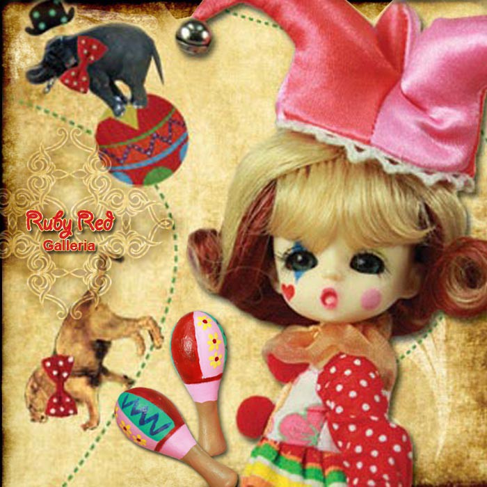 4.5'' Honee-B, The Circus Clown (CA0008A)