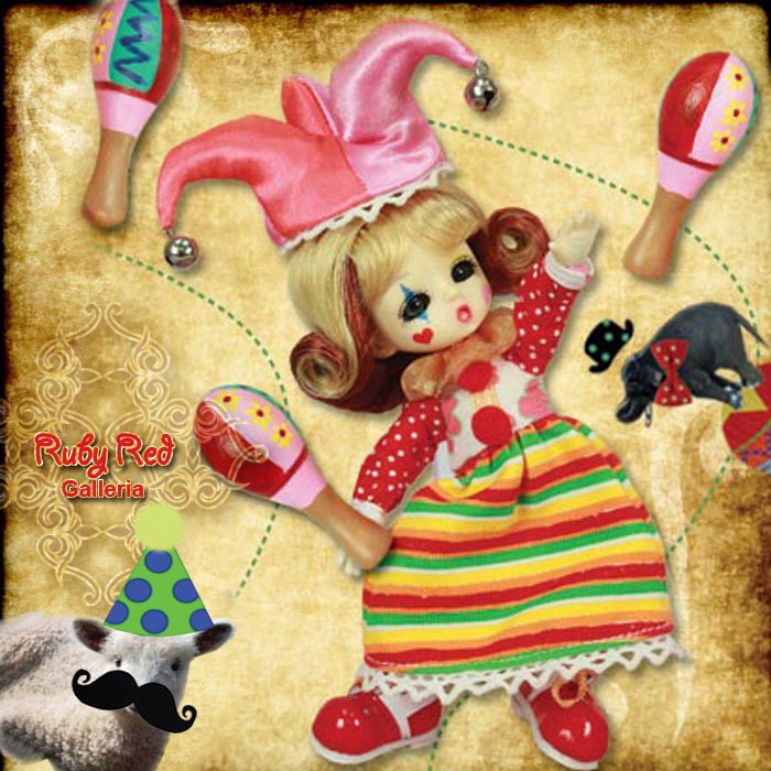 4.5'' Honee-B, The Circus Clown (CA0008A)