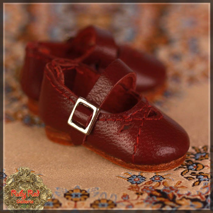 Real Leather Maryjane for 8'' Dolls (HH0004A)