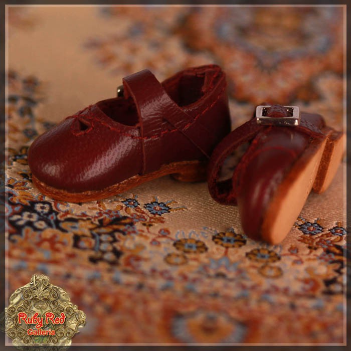 Real Leather Maryjane for 8'' Dolls (HH0004A)